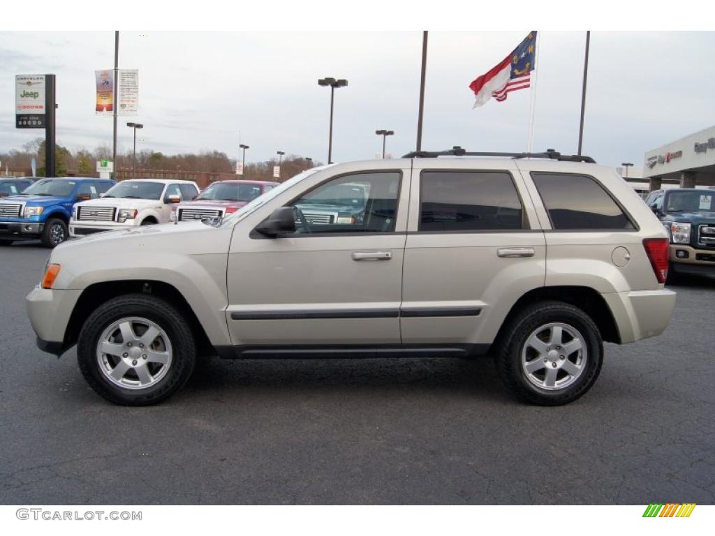 2008 Grand Cherokee Laredo - Bright Silver Metallic / Dark Slate Gray/Light Graystone photo #5