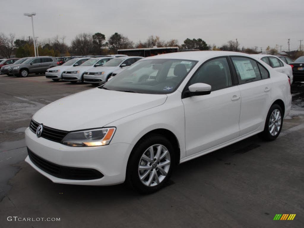 Candy White 2011 Volkswagen Jetta SE Sedan Exterior Photo #44718976