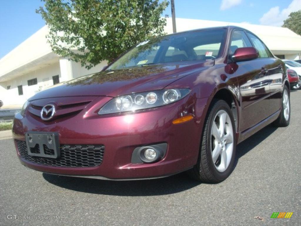 Dark Cherry Metallic Mazda MAZDA6