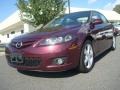 2006 Dark Cherry Metallic Mazda MAZDA6 i Sedan  photo #1