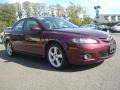 2006 Dark Cherry Metallic Mazda MAZDA6 i Sedan  photo #7