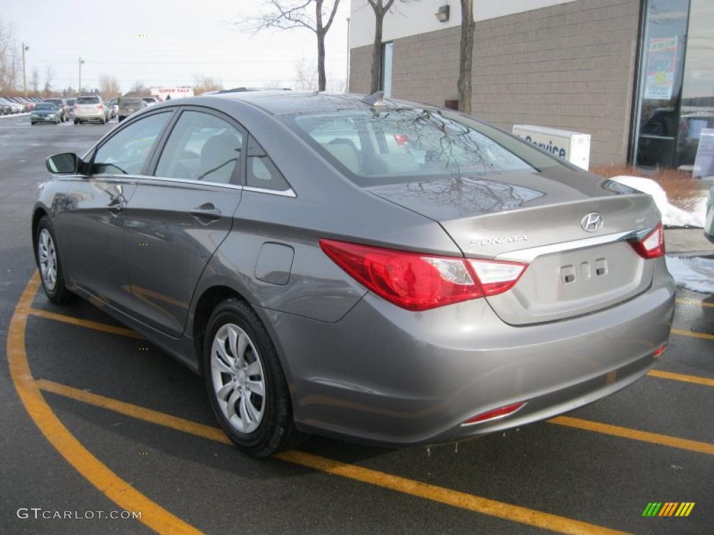 Harbor Gray Metallic 2011 Hyundai Sonata GLS Exterior Photo #44721356