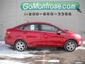 Red Candy Metallic - Fiesta SEL Sedan Photo No. 4