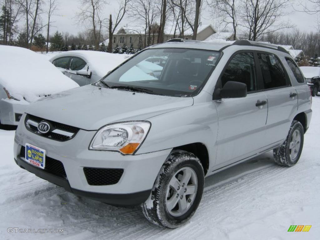 2010 Bright Silver Kia Sportage LX V6 4x4 44654396 Photo 12