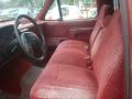 Scarlet Red - F150 Lariat Regular Cab 4x4 Photo No. 10