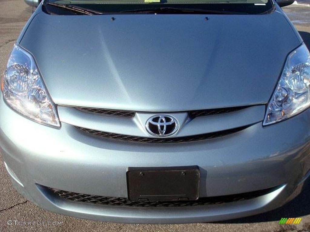 2009 Sienna XLE - Blue Mirage Metallic / Stone photo #2
