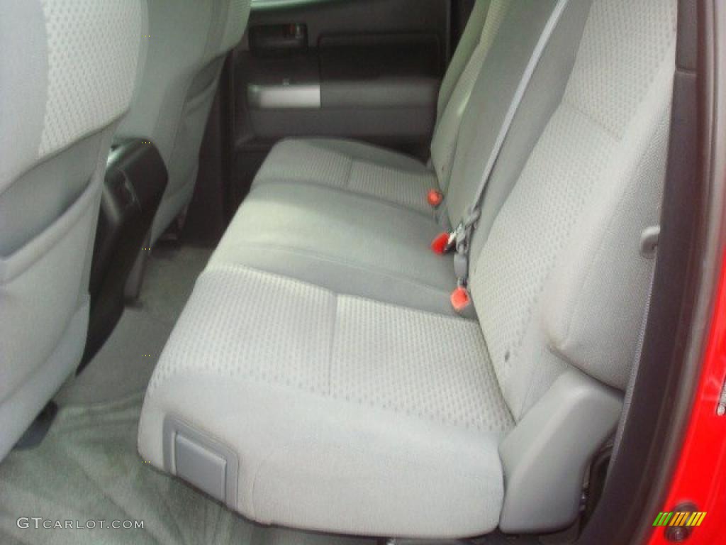 2008 Tundra SR5 Double Cab - Radiant Red / Graphite Gray photo #11