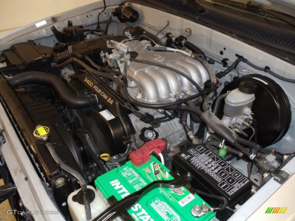 2002 Toyota Tacoma V6 TRD Xtracab 4x4 3.4 Liter DOHC 24-Valve V6 Engine Photo #44725192