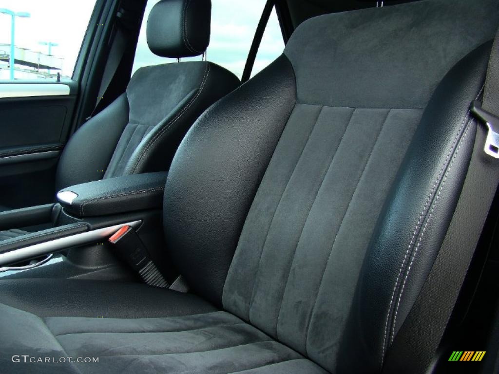 Black Interior 2008 Mercedes-Benz ML 350 4Matic Photo #44725196