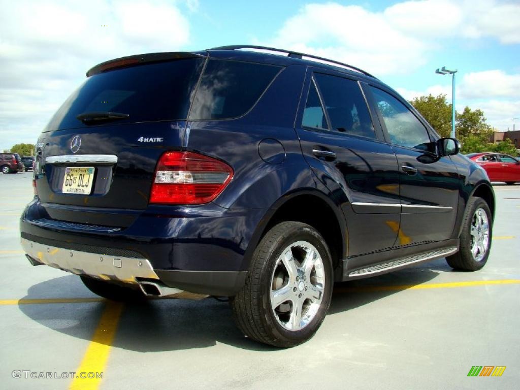 Capri Blue Metallic 2008 Mercedes-Benz ML 350 4Matic Exterior Photo #44725636