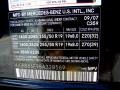359: Capri Blue Metallic 2008 Mercedes-Benz ML 350 4Matic Color Code