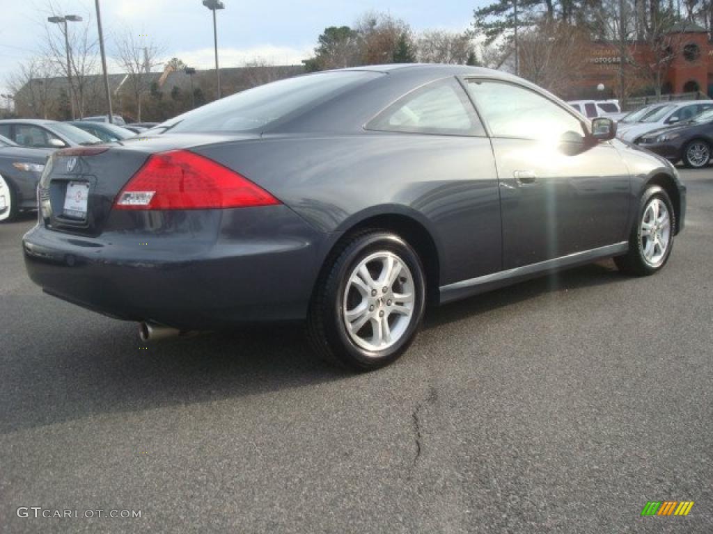 2006 Accord LX Coupe - Graphite Pearl / Gray photo #4