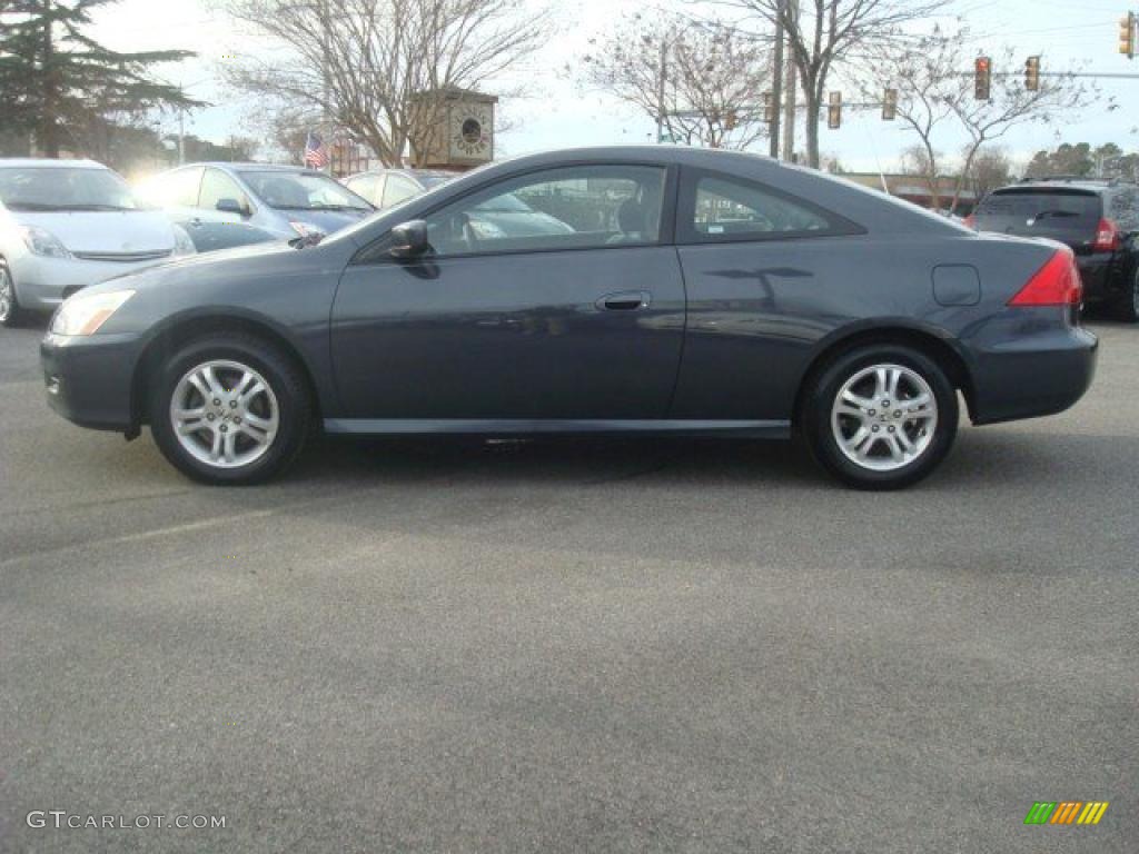 2006 Accord LX Coupe - Graphite Pearl / Gray photo #7