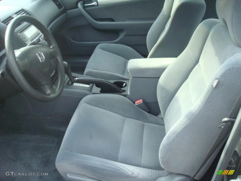 2006 Accord LX Coupe - Graphite Pearl / Gray photo #10