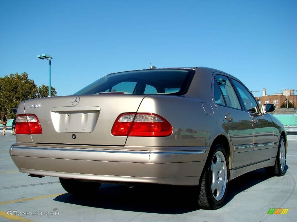 Desert Silver Metallic 2002 Mercedes-Benz E 430 Sedan Exterior Photo #44727233