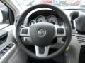 Aero Gray 2011 Volkswagen Routan S Steering Wheel