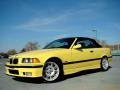 1998 Dakar Yellow BMW M3 Convertible  photo #3