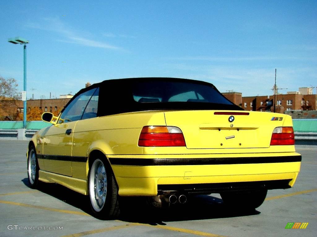 Dakar Yellow 1998 BMW M3 Convertible Exterior Photo #44730054