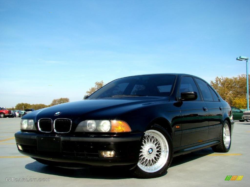 Jet Black BMW 5 Series