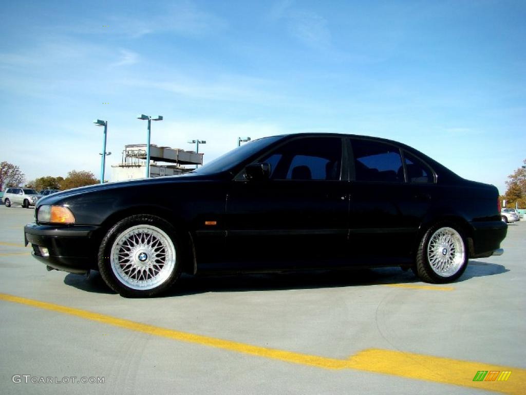 Jet Black 1999 BMW 5 Series 540i Sedan Exterior Photo #44730472