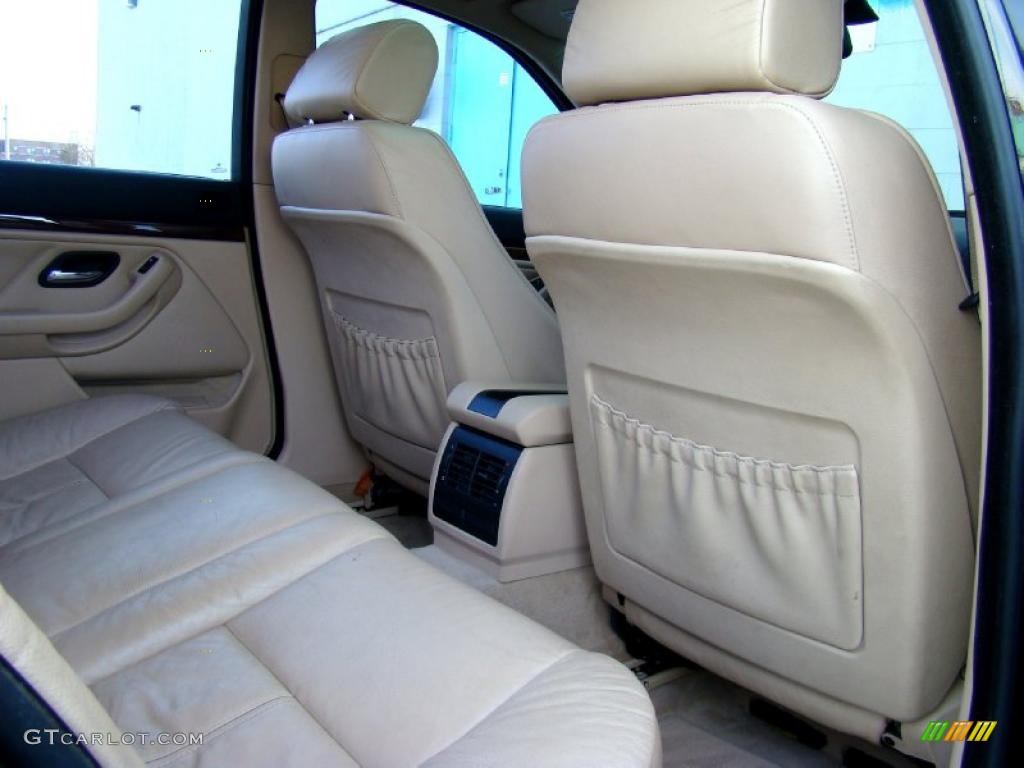 Sand Beige Interior 1999 BMW 5 Series 540i Sedan Photo #44730896