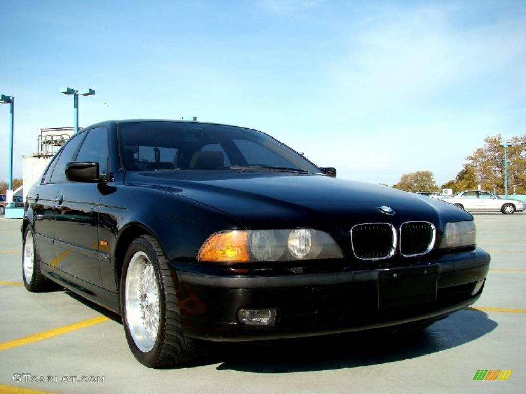 Jet Black 1999 BMW 5 Series 540i Sedan Exterior Photo #44731152