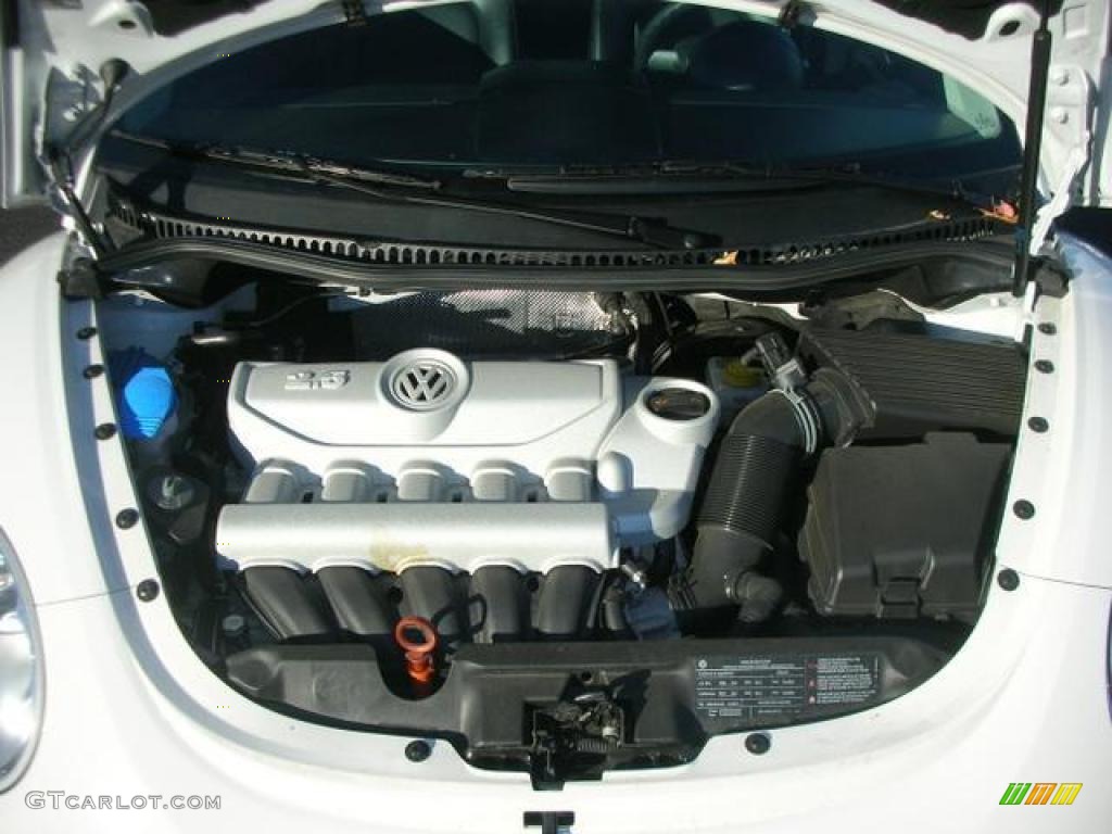 2010 Volkswagen New Beetle 2.5 Coupe 2.5 Liter DOHC 20-Valve 5 Cylinder Engine Photo #44732140