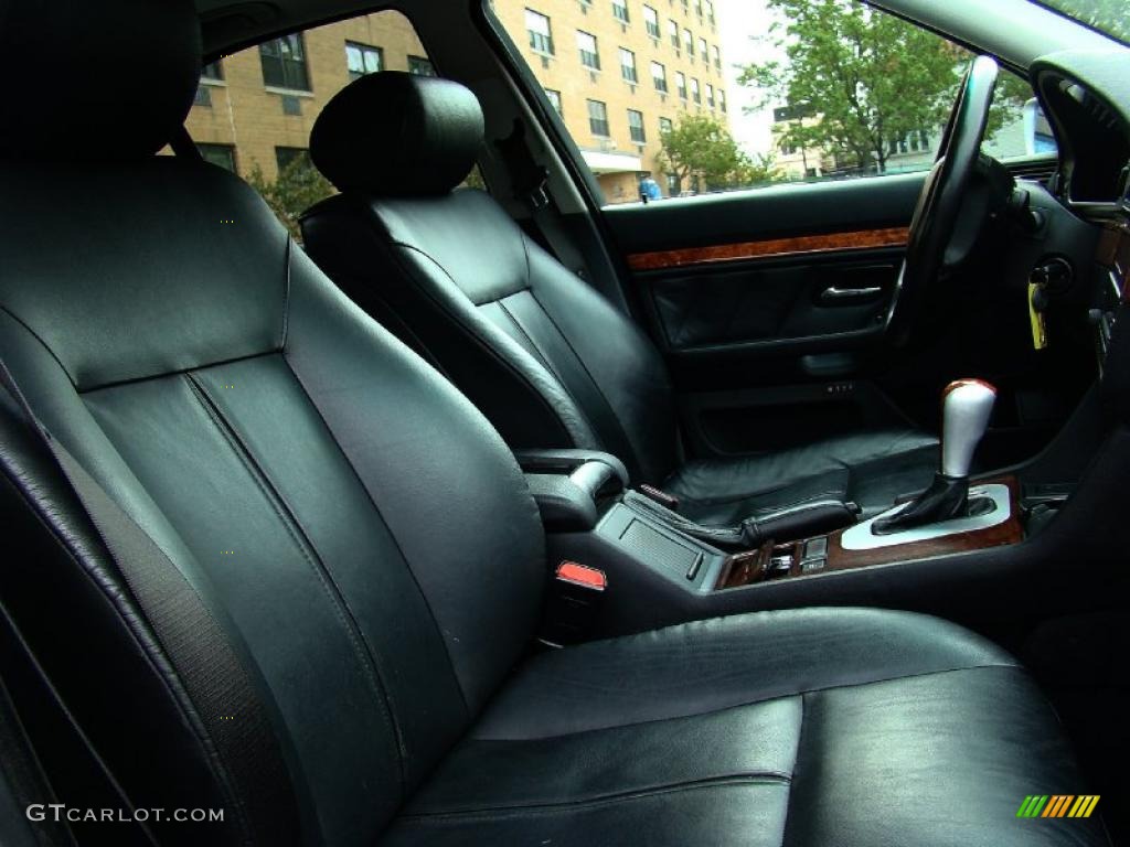 Black Interior 2002 BMW 5 Series 530i Sedan Photo #44733561