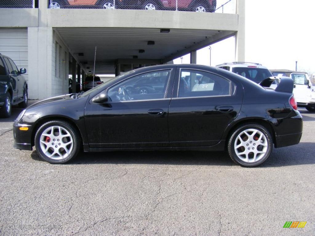 2004 Neon SRT-4 - Black / Dark Slate Gray photo #8