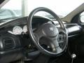 Dark Slate Gray 2004 Dodge Neon SRT-4 Steering Wheel