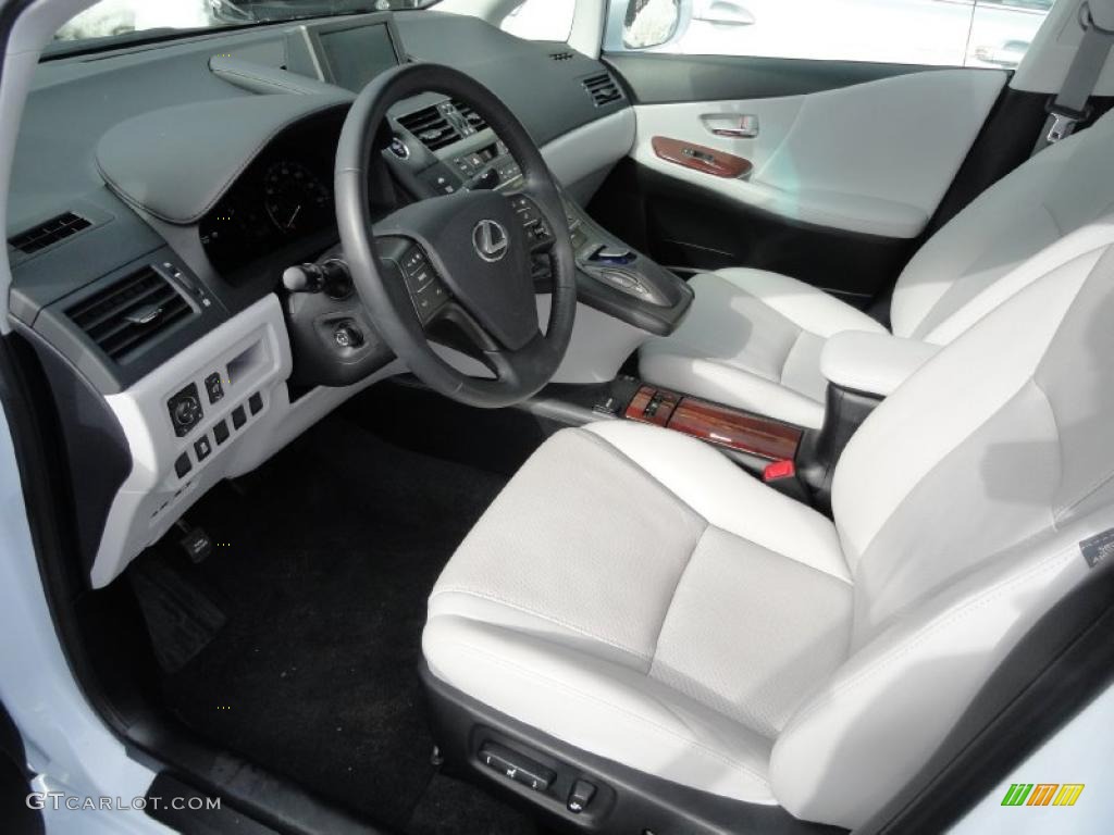 Gray Interior 2010 Lexus HS 250h Hybrid Premium Photo #44738174