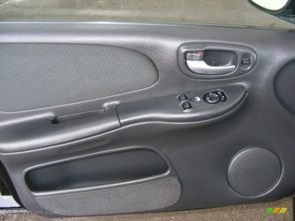 2004 Dodge Neon SRT-4 Dark Slate Gray Door Panel Photo #44738214