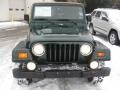 1999 Forest Green Pearlcoat Jeep Wrangler Sahara 4x4  photo #2