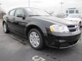 2011 Brilliant Black Crystal Pearl Dodge Avenger Express  photo #4