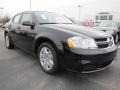 2011 Brilliant Black Crystal Pearl Dodge Avenger Express  photo #4