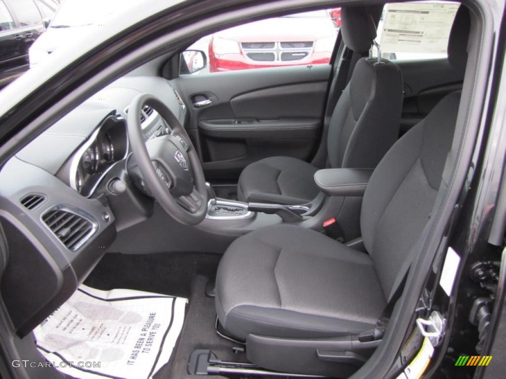 Black Interior 2011 Dodge Avenger Express Photo #44739370