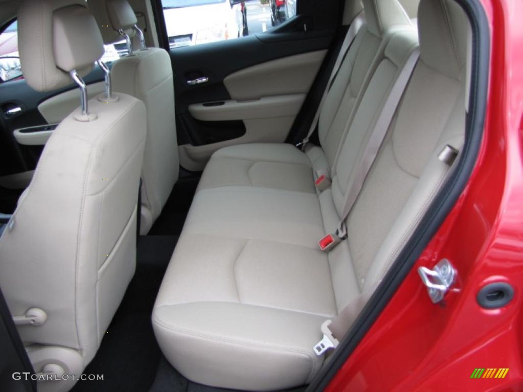 Black/Light Frost Beige Interior 2011 Dodge Avenger Express Photo #44739590