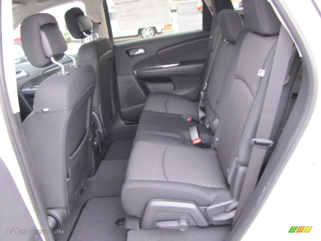 Black Interior 2011 Dodge Journey Mainstreet Photo #44739798