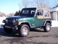 2001 Forest Green Jeep Wrangler SE 4x4  photo #11