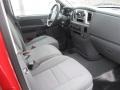2007 Inferno Red Crystal Pearl Dodge Ram 1500 Big Horn Edition Quad Cab 4x4  photo #17