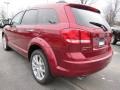 2011 Deep Cherry Red Crystal Pearl Dodge Journey Crew  photo #2
