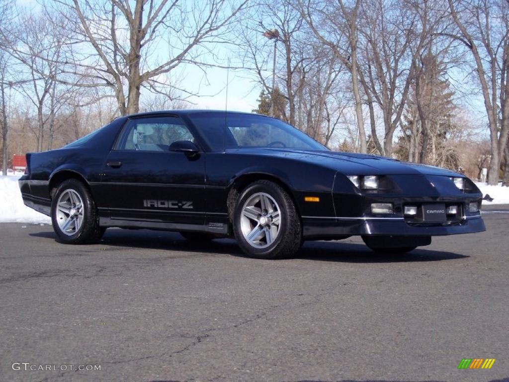 Black 1985 Chevrolet Camaro IROC-Z Exterior Photo #44741011