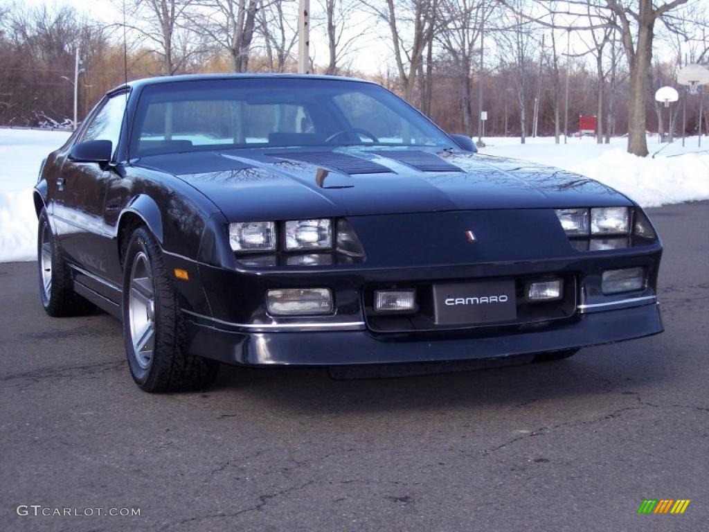 Black 1985 Chevrolet Camaro IROC-Z Exterior Photo #44741115