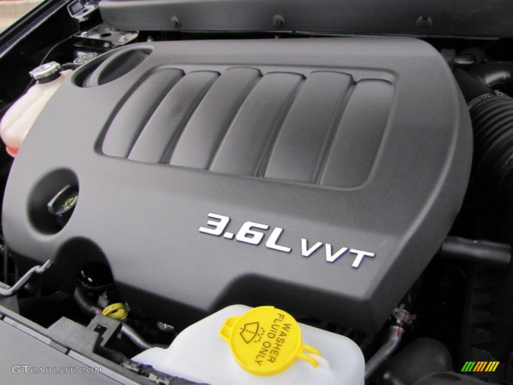 2011 Dodge Journey Crew 3.6 Liter DOHC 24-Valve VVT Pentastar V6 Engine Photo #44741235