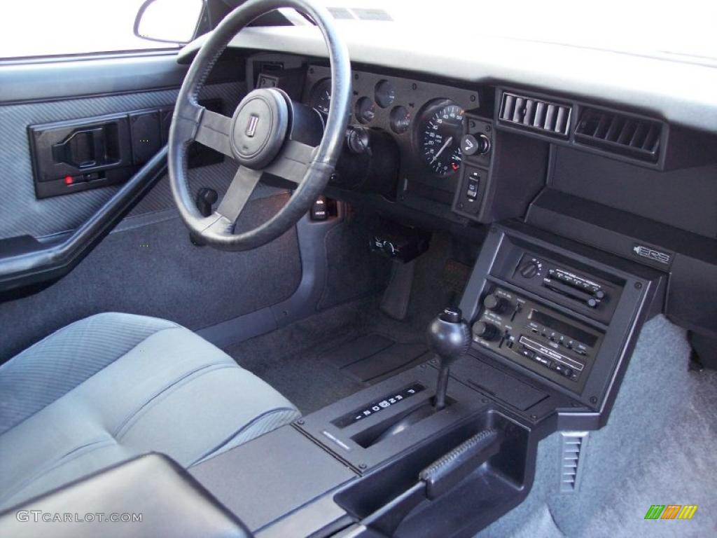1985 Chevrolet Camaro IROC-Z Gray Dashboard Photo #44741583