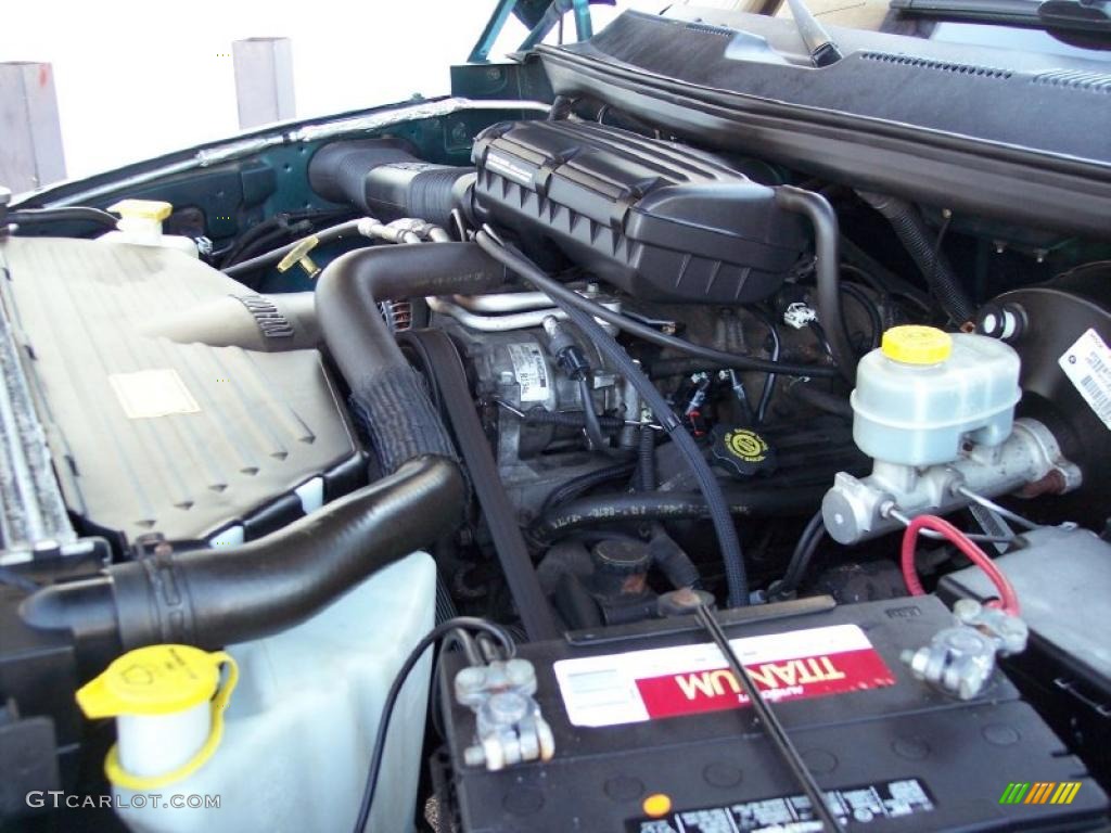 1998 Dodge Ram 1500 Sport Extended Cab 4x4 5.2 Liter OHV 16-Valve V8 Engine Photo #44742631