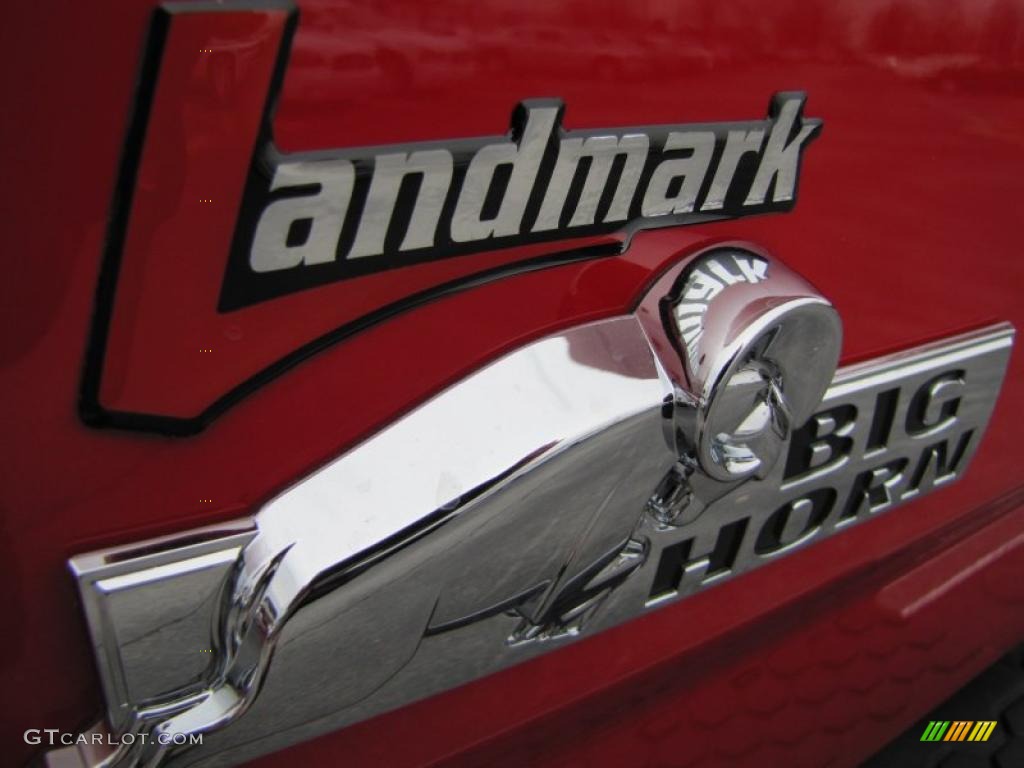 2011 Ram 1500 Big Horn Quad Cab - Flame Red / Dark Slate Gray/Medium Graystone photo #9