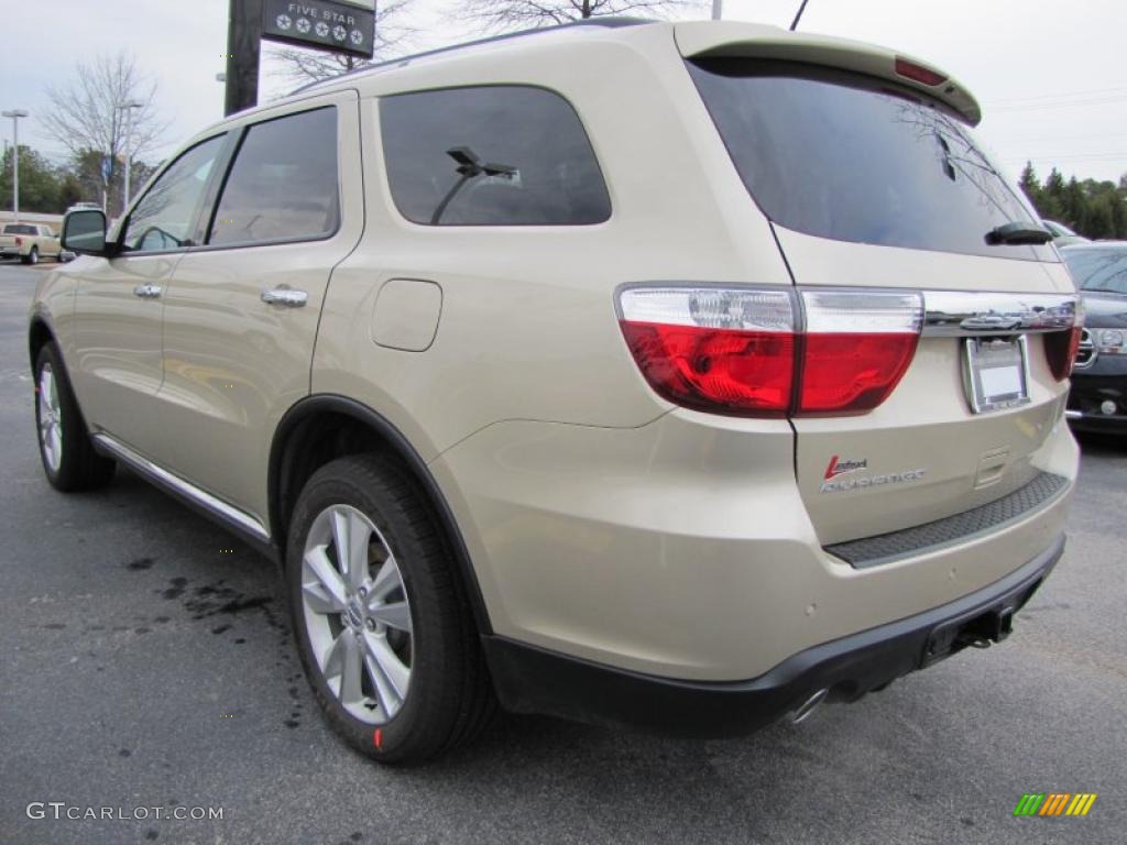 White Gold 2011 Dodge Durango Crew Lux Exterior Photo #44742859