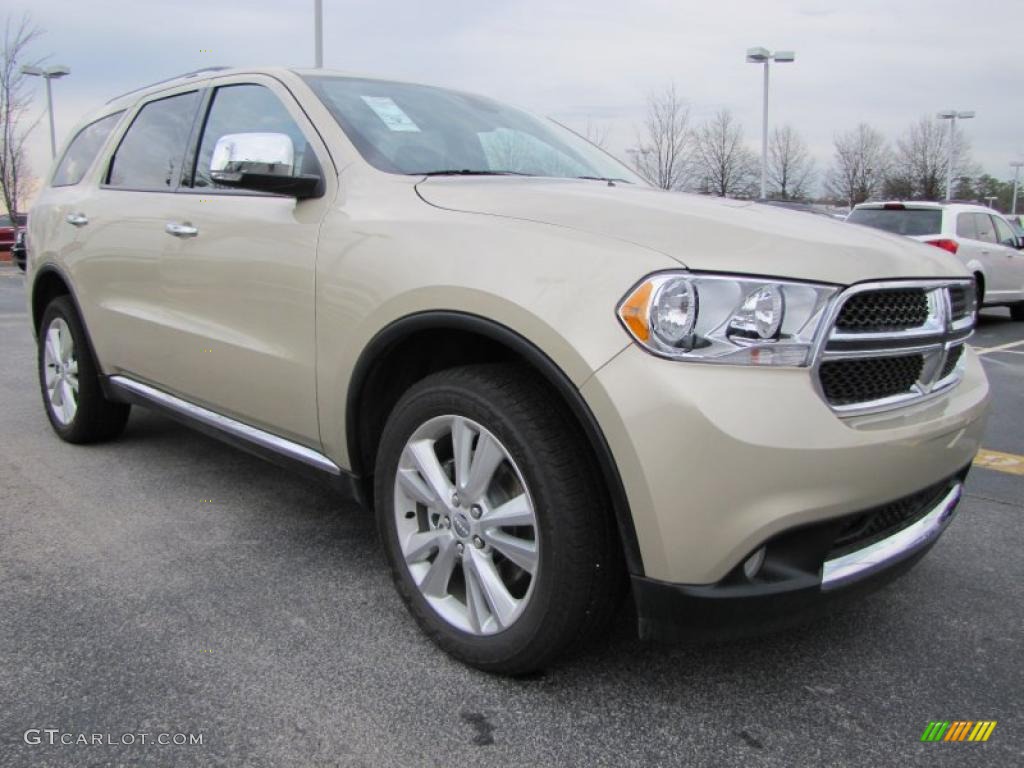 White Gold 2011 Dodge Durango Crew Lux Exterior Photo #44742911