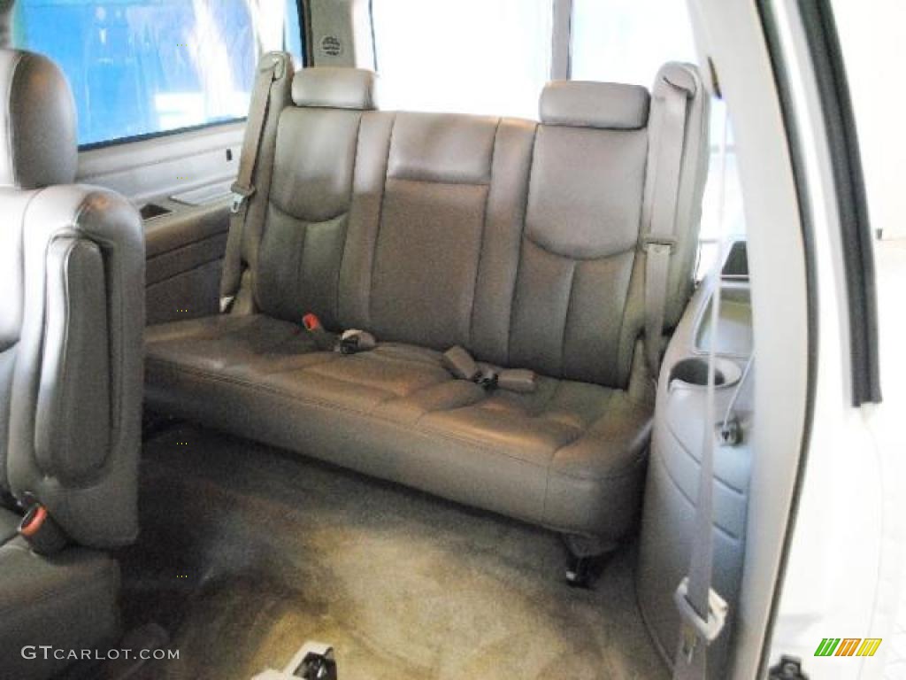 2004 Yukon XL Denali AWD - Summit White / Stone Gray photo #47